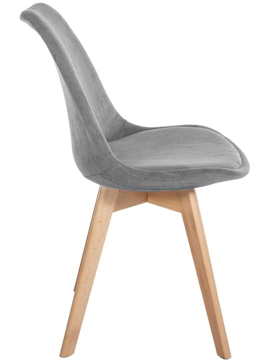 Silla Linares Cordón, gris Silla Linares Cordón, gris