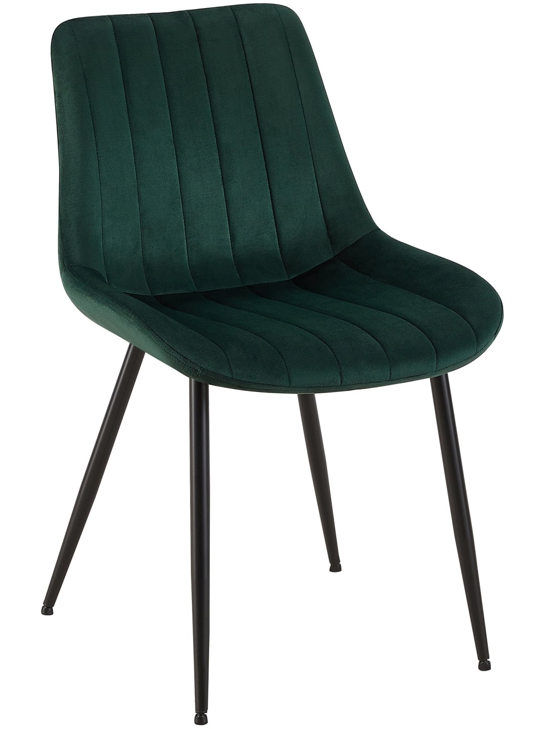 Silla Rahden terciopelo, verde