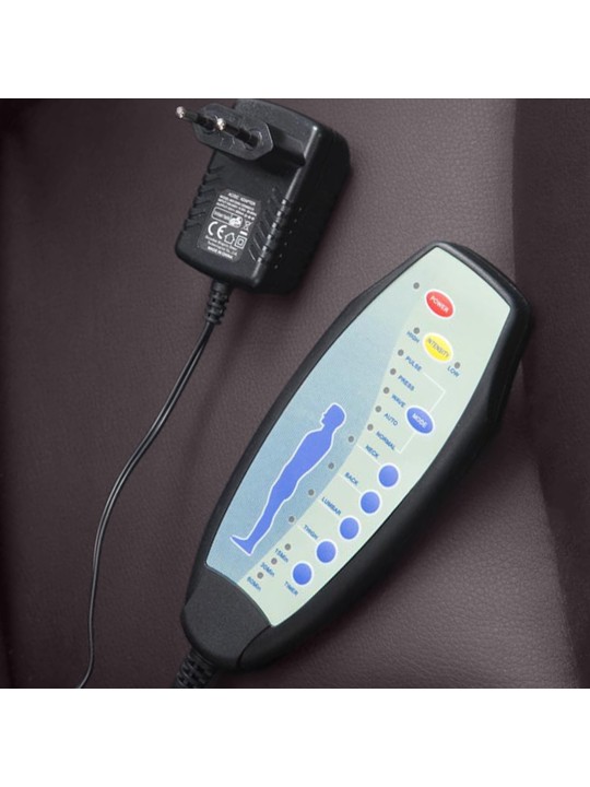 Silla de oficina Pacific con función de masaje V2, marrón