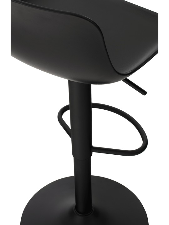 Taburete de bar Almada, negro