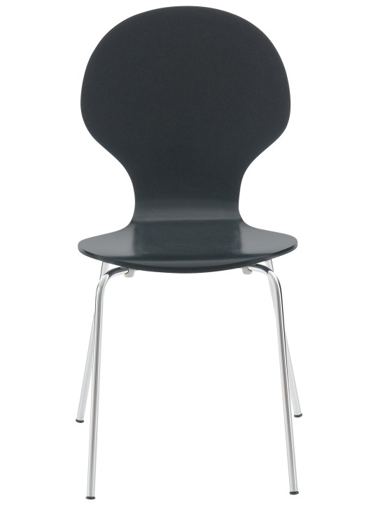 Silla de visita Diego, negro