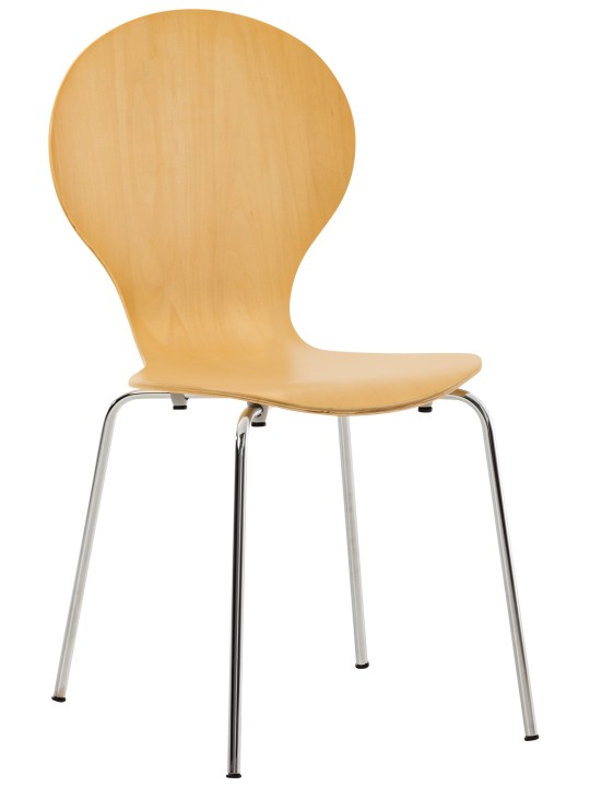 Silla de visita Diego, natural