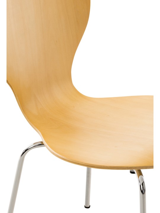 Silla de visita Diego, natural