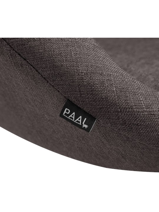 Taburete de bar tela Davie, gris oscuro Taburete de bar tela Davie, gris oscuro