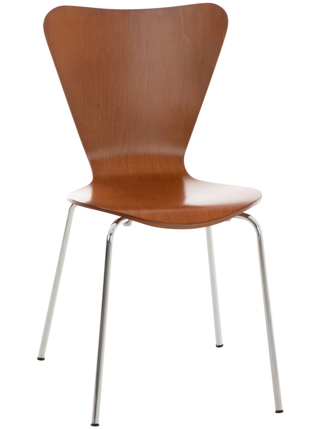 Silla de visita Calisto, marrón