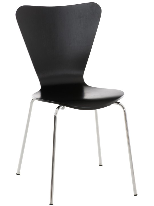 Silla de visita Calisto, negro