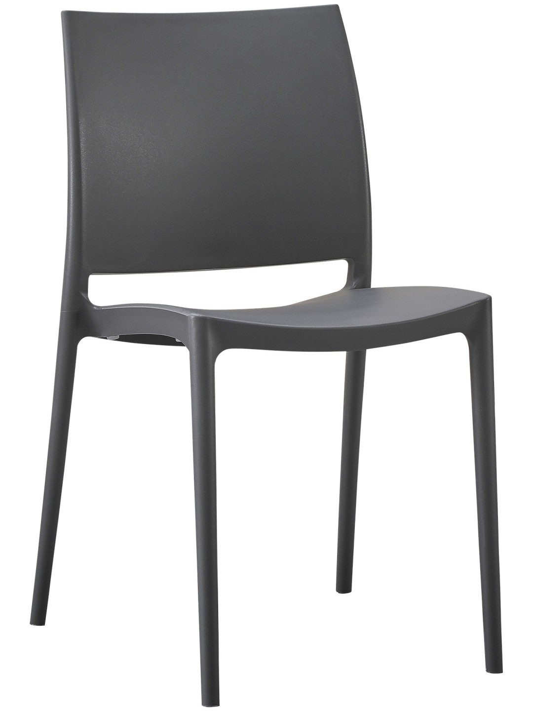 Silla Meton, gris oscuro