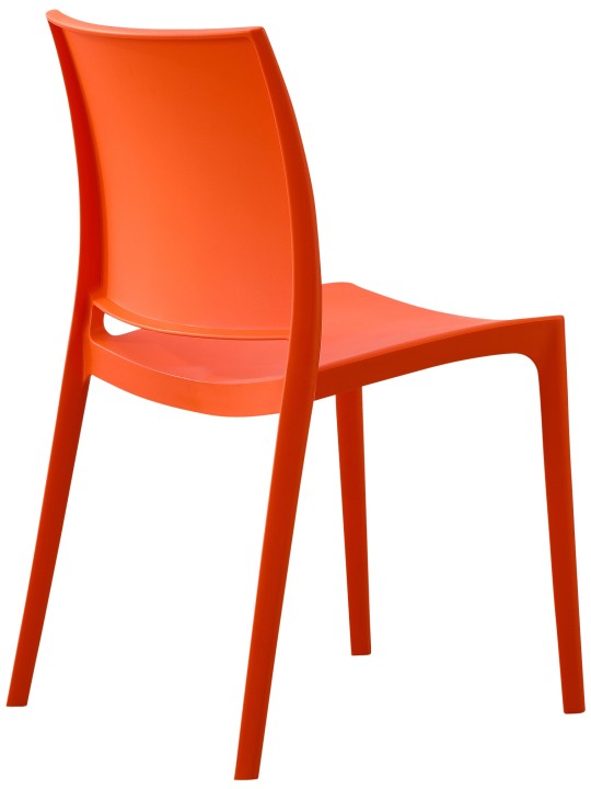 Silla Metón, naranja