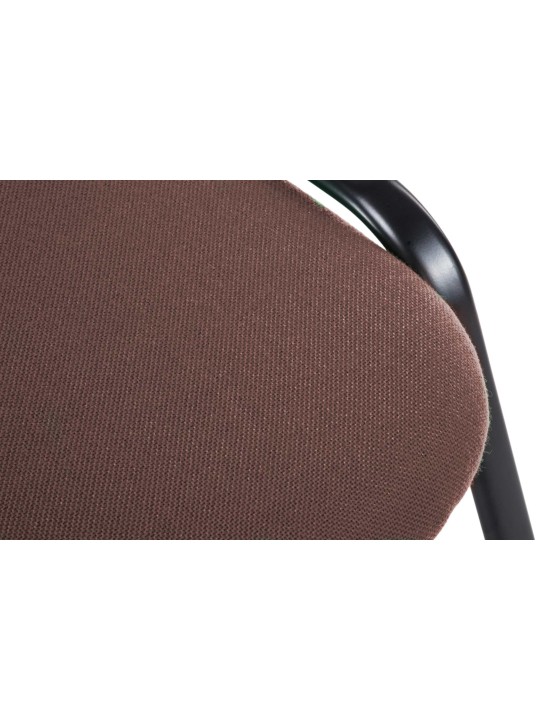 Silla de visita Ken V2 tela, marrón Silla de visita Ken V2 tela, marrón