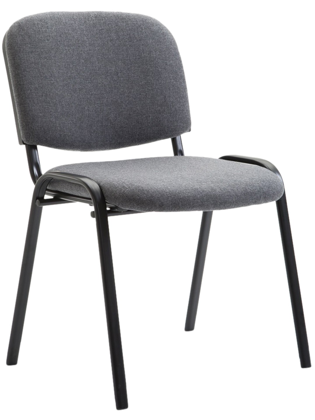 Silla de visita Ken V2 tela, gris