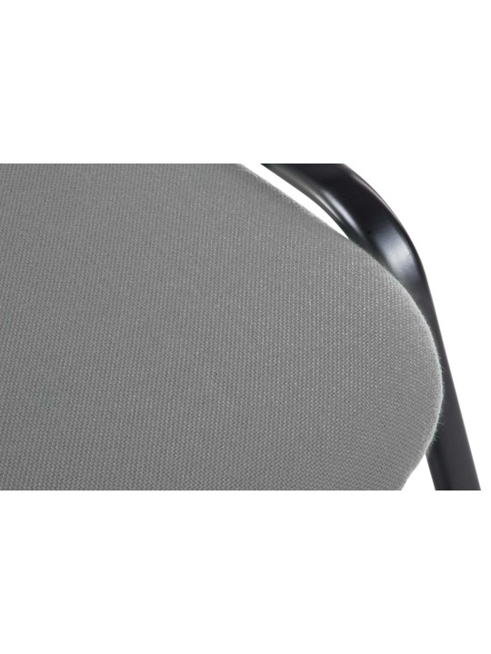 Silla de visita Ken V2 tela, gris Silla de visita Ken V2 tela, gris