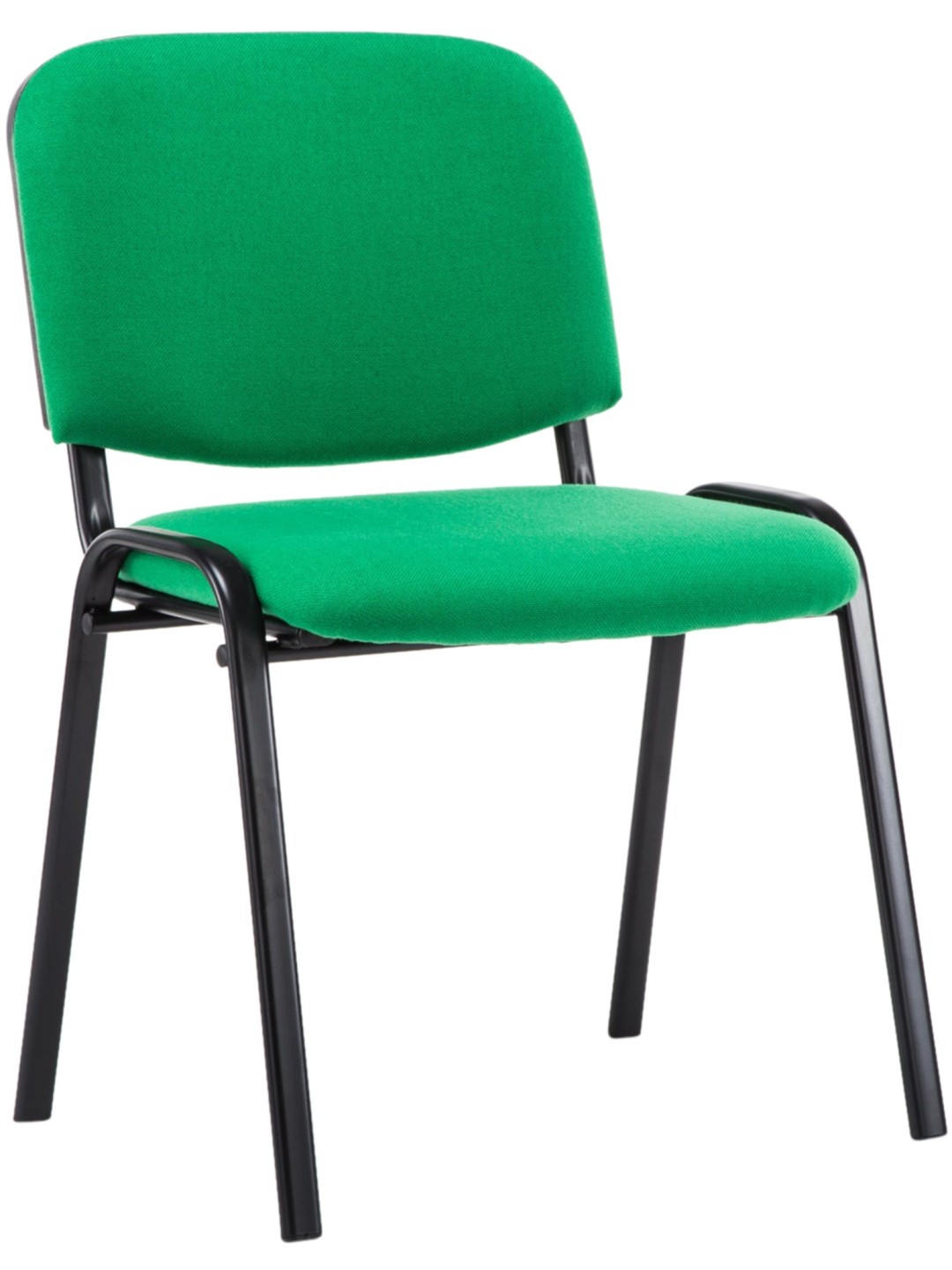 Silla de visita Ken V2 tela, verde