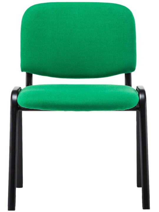 Silla de visita Ken V2 tela, verde Silla de visita Ken V2 tela, verde