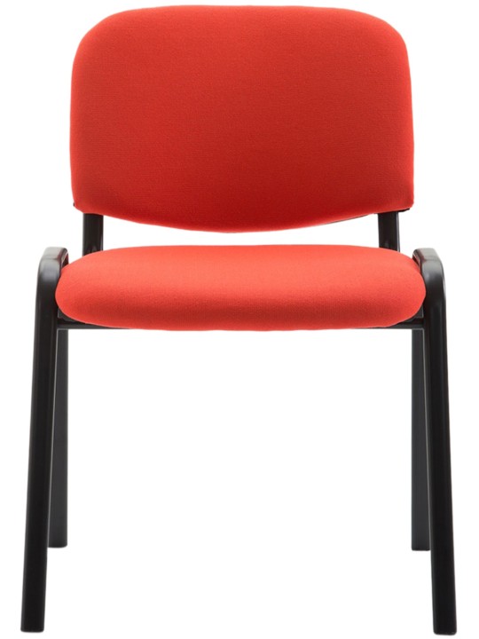 Silla de visita Ken V2 tela, rojo Silla de visita Ken V2 tela, rojo