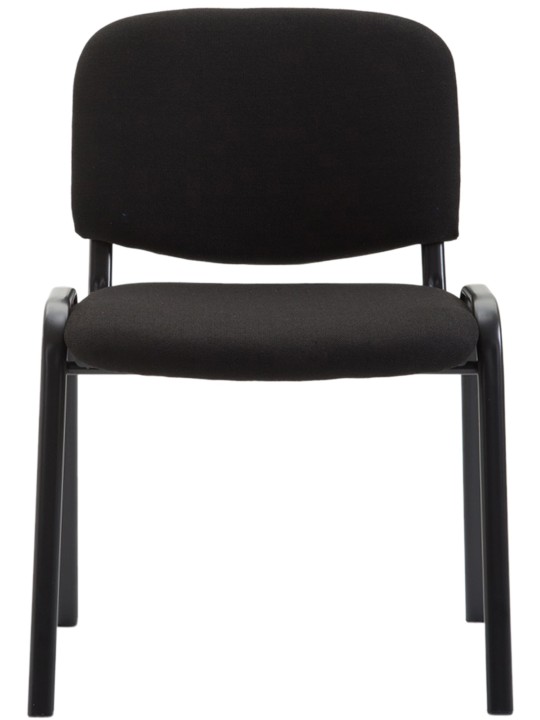 Silla de visita Ken V2 tela, negro Silla de visita Ken V2 tela, negro