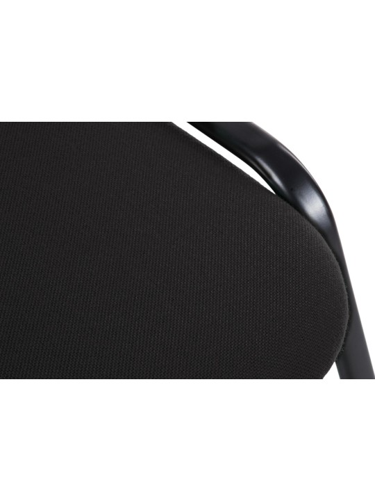 Silla de visita Ken V2 tela, negro Silla de visita Ken V2 tela, negro