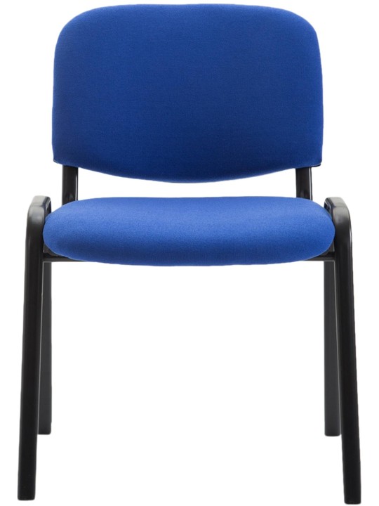 Silla de visita Ken V2 tela, azul Silla de visita Ken V2 tela, azul