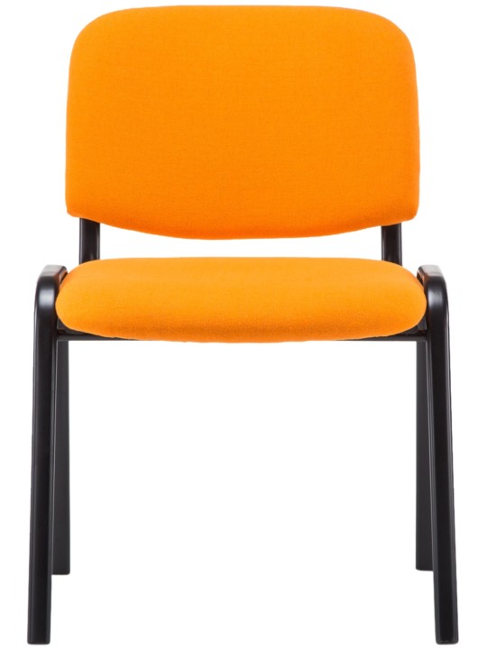 Silla de visita Ken V2 tela, naranja Silla de visita Ken V2 tela, naranja