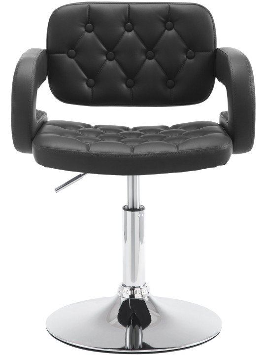 Tumbona Dublin piel sintética, negro Tumbona Dublin piel sintética, negro