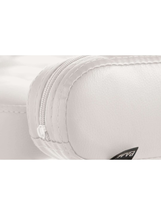 Tumbona Dublin piel sintética, blanco Tumbona Dublin piel sintética, blanco