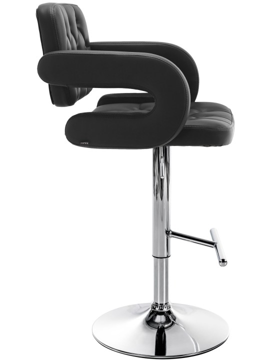 Taburete de bar Dublin C, negro