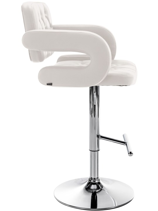 Taburete de bar Dublin C, blanco