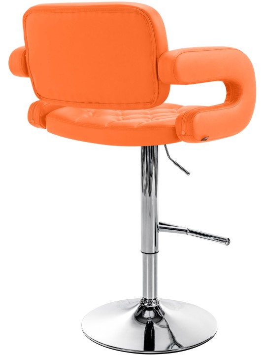 Taburete de bar Dublin C, naranja