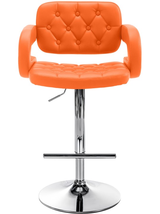 Taburete de bar Dublin C, naranja