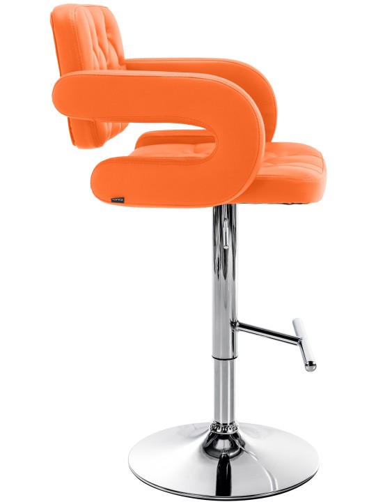 Taburete de bar Dublin C, naranja