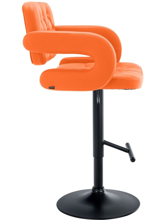 Taburete de bar Dublin, naranja