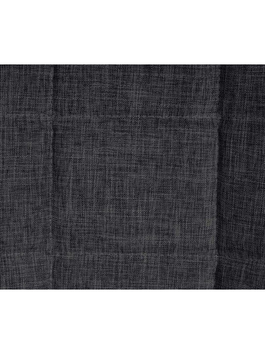 Conjunto de 2 sillas Tom tela, gris oscuro