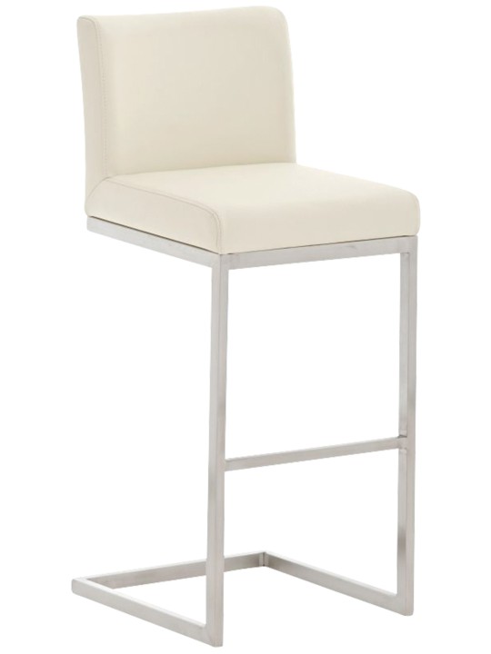 Taburete de bar Paros, crema