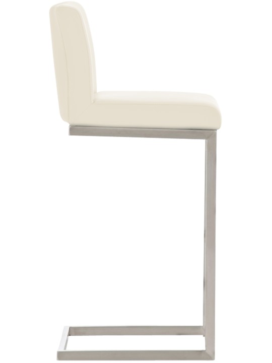 Taburete de bar Paros, crema