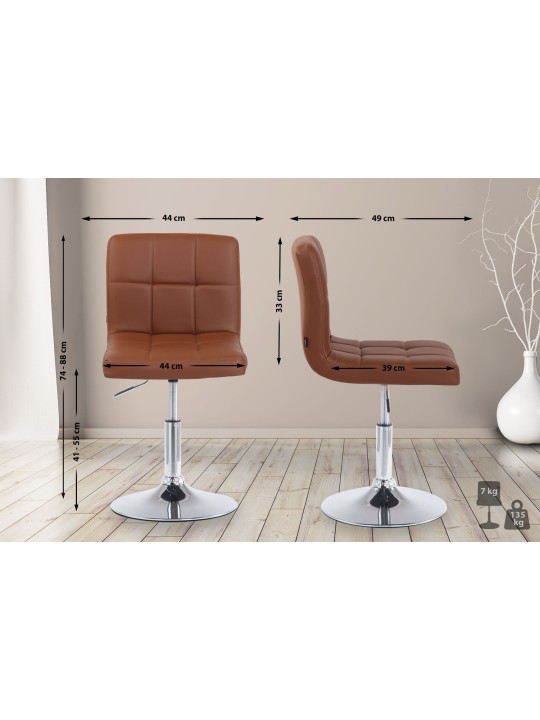 Tumbona Palma V2, marrón claro