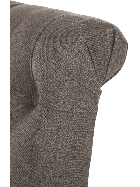 Silla de comedor tela Lisburn, taupe