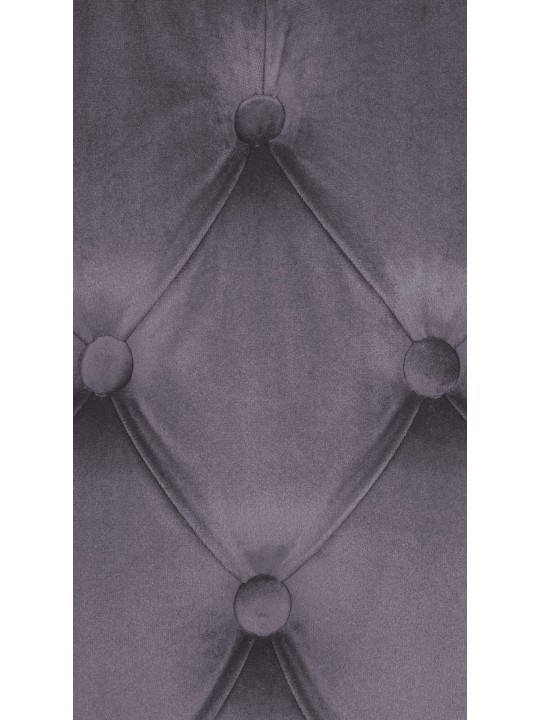 Juego de 2 sillas de comedor Lisburn terciopelo, gris oscuro Juego de 2 sillas de comedor Lisburn terciopelo, gris oscuro