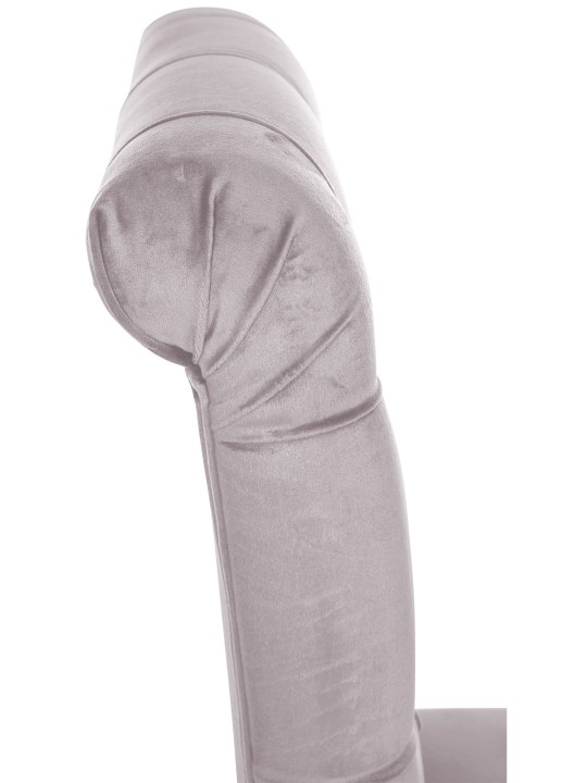 Juego de 2 sillas de comedor Lisburn terciopelo, gris Juego de 2 sillas de comedor Lisburn terciopelo, gris