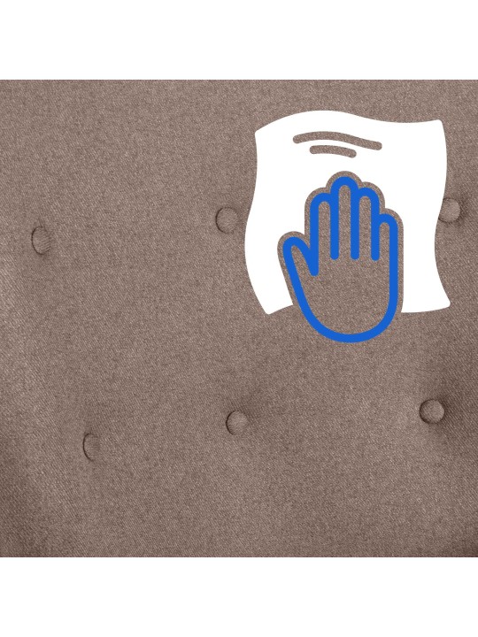 Silla Sanka tela, taupe