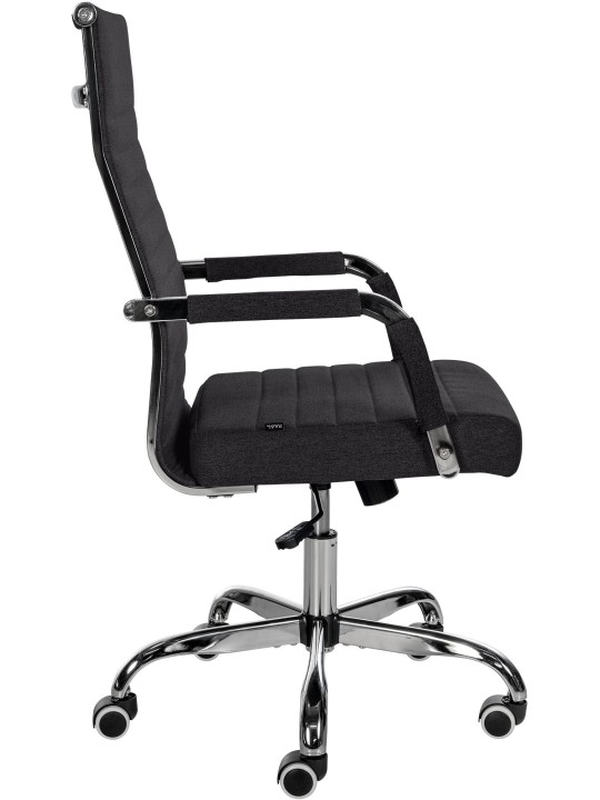 Silla de oficina Amadora tela, negro