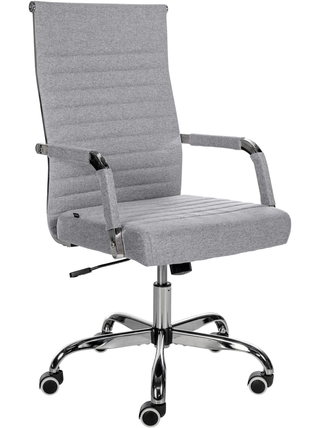 Silla de oficina Amadora tela, gris
