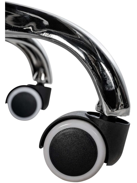 Silla de oficina Amadora tela, taupe