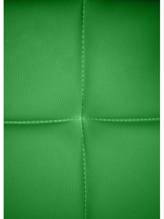 Silla de visita Canada B piel sintética, verde