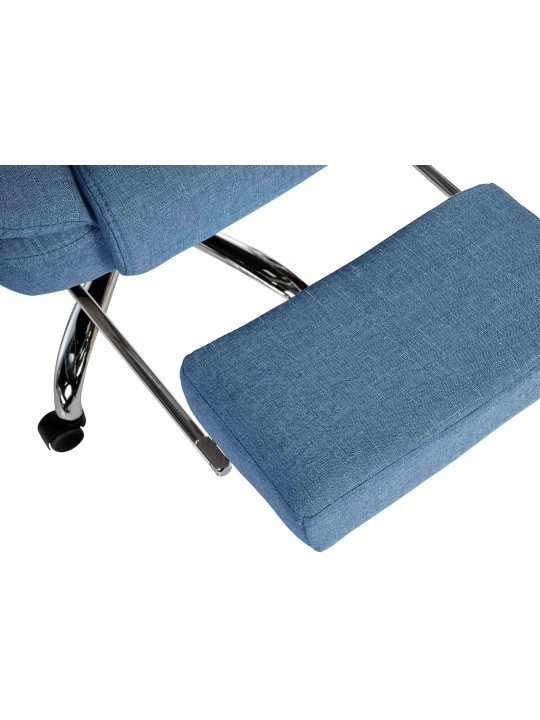 Silla de oficina Tela Oxigen, azul