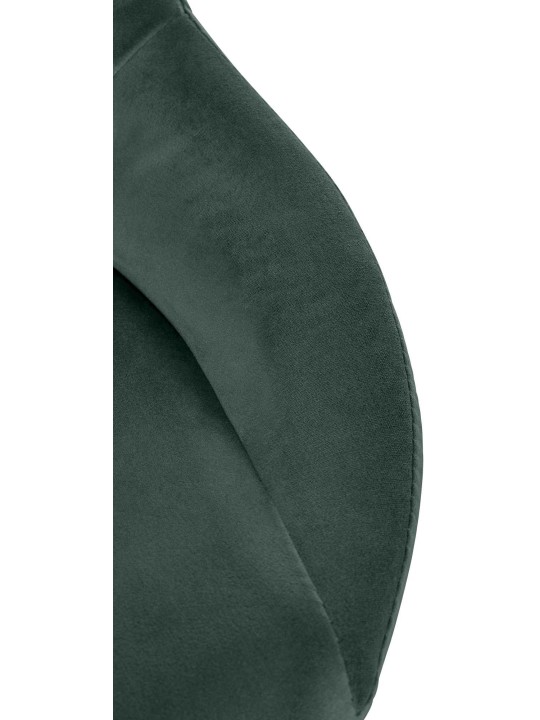 Taburete de bar Milet terciopelo, verde