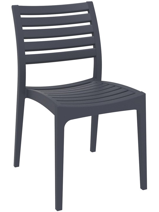 Silla Ares, gris oscuro