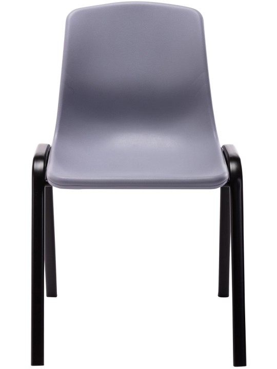 Silla apilable Nowra plástico, gris Silla apilable Nowra plástico, gris