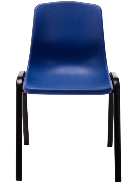Silla apilable Nowra plástico, azul