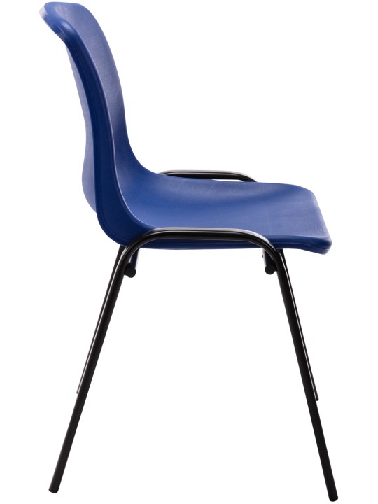 Silla apilable Nowra plástico, azul