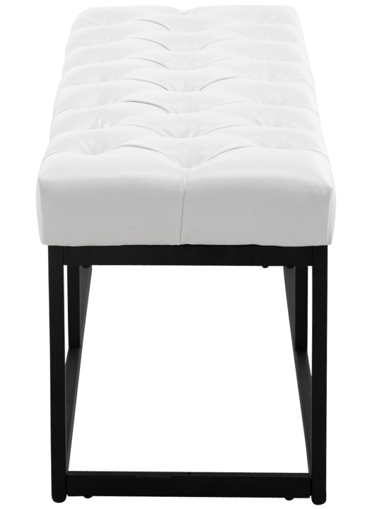 Banco Amun cuero artificial B100, blanco Banco Amun cuero artificial B100, blanco