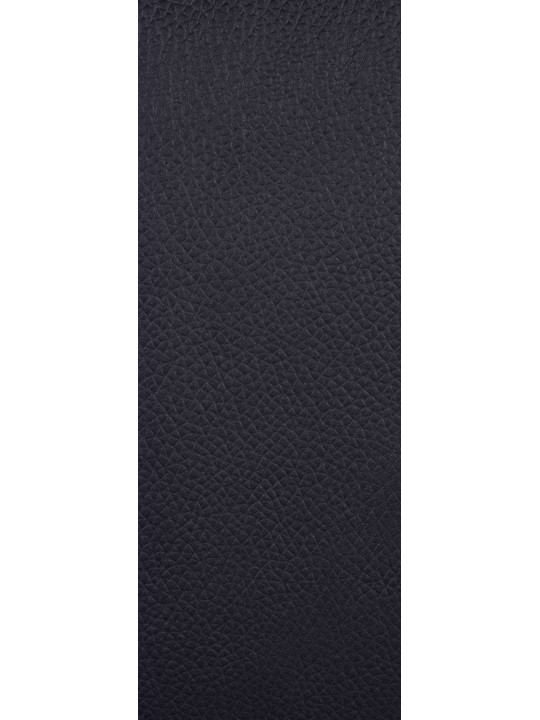 Silla de oficina Cleveland cuero genuino, negro